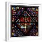 Window W2 a Menora Is Placed on a Table Ex Xl 24-null-Framed Giclee Print