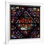 Window W2 a Menora Is Placed on a Table Ex Xl 24-null-Framed Giclee Print