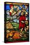 Window W2 Depicting Cain Kills Abel-null-Stretched Canvas