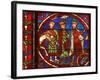 Window W2 Depicting the Adoration of the Magi-null-Framed Giclee Print