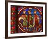 Window W2 Depicting the Adoration of the Magi-null-Framed Giclee Print