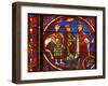 Window W2 Depicting the Adoration of the Magi-null-Framed Giclee Print