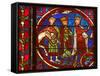 Window W2 Depicting the Adoration of the Magi-null-Framed Stretched Canvas