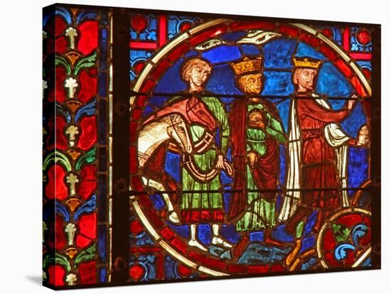 Window W2 Depicting the Adoration of the Magi-null-Stretched Canvas