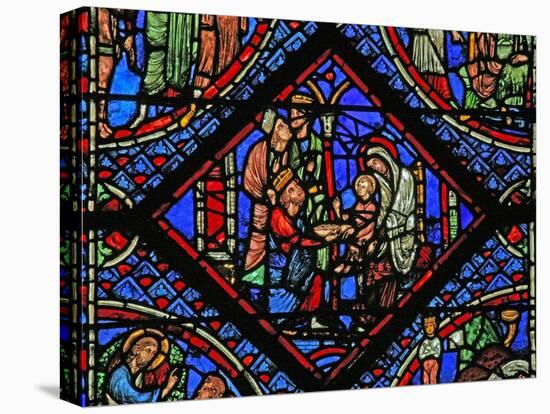 Window W2 Depicting the Adoration of the Magi-null-Stretched Canvas