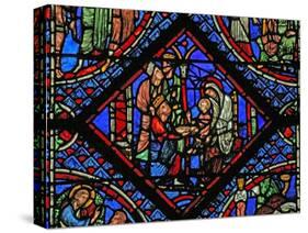 Window W2 Depicting the Adoration of the Magi-null-Stretched Canvas