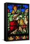 Window W2 Depicting the Creation of the Animals-null-Framed Stretched Canvas