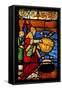 Window W2 Depicting the Creation of the Sun and Moon-null-Framed Stretched Canvas