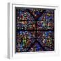 Window W2 Depicting the Magi with Herod, Annunciation to the Shepherds-null-Framed Giclee Print