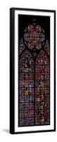 Window W200 Depicting Passion Scenes-null-Framed Premium Giclee Print