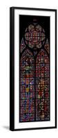 Window W200 Depicting Passion Scenes-null-Framed Giclee Print