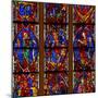 Window W200 Depicting the Crucifixion with Mary and John-null-Mounted Giclee Print