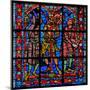 Window W200 Depicting the Flagellation-null-Mounted Giclee Print