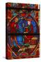 Window W201 Depicting St Maurice before Emperor Diocletian-null-Stretched Canvas