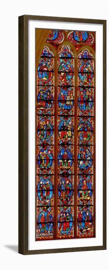 Window W201 Depicting St Maurice Window-null-Framed Premium Giclee Print