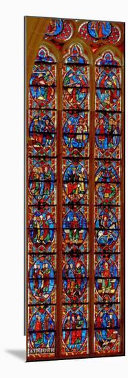 Window W201 Depicting St Maurice Window-null-Mounted Premium Giclee Print