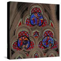 Window W202 Depicting Abraham and Isaac Sacrifice-null-Stretched Canvas