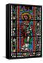 Window W202 Depicting St Barbara-null-Framed Stretched Canvas