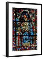 Window W202 Depicting St John Writing the Gospel-null-Framed Giclee Print