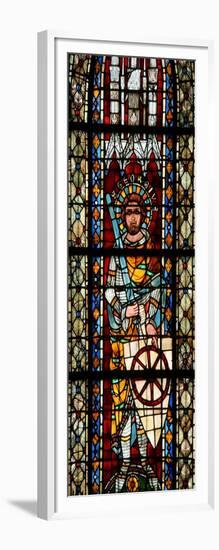 Window W203 Depicting St George-null-Framed Giclee Print