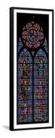 Window W203 Depicting the Annunciation and Childhood of Christ-null-Framed Giclee Print