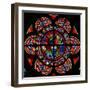 Window W203 Depicting the Flight into Egypt-null-Framed Giclee Print