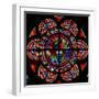 Window W203 Depicting the Flight into Egypt-null-Framed Giclee Print