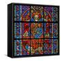 Window W203 Depicting the Virgin and Child with Angelsi-null-Framed Stretched Canvas