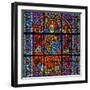 Window W203 Depicting the Virgin and Child with Angelsi-null-Framed Giclee Print