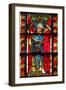 Window W205 Depicting a Saint and Bishop-null-Framed Giclee Print