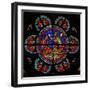 Window W205 Depicting a Scene from a Legend of St Nicholas: the Miracle of the Boy and the Cup-null-Framed Giclee Print