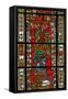 Window W206 Depicting St Petronella-null-Framed Stretched Canvas