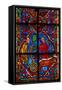 Window W207 Depicting Labourers-null-Framed Stretched Canvas