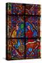 Window W207 Depicting Labourers-null-Stretched Canvas