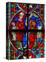 Window W209 Depicting a Scene from a Legend of St Nicholas: He Helps Recover the Stolen Goods-null-Stretched Canvas