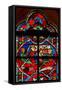 Window W209 Depicting a Scene from a Legend of St Nicholas-null-Framed Stretched Canvas