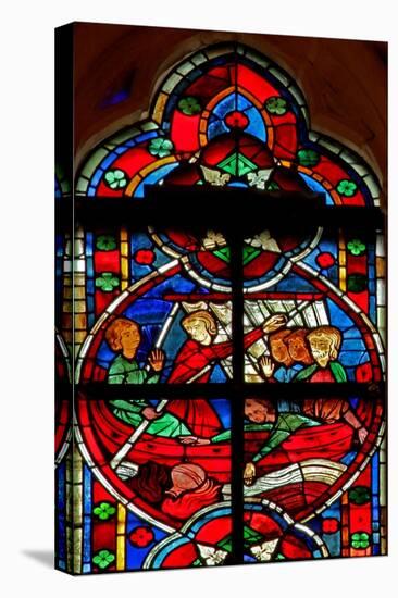 Window W209 Depicting a Scene from a Legend of St Nicholas-null-Stretched Canvas