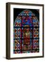 Window W209 Depicting St Savinien Carries His Head-null-Framed Giclee Print