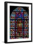 Window W209 Depicting St Savinien Carries His Head-null-Framed Giclee Print