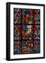 Window W209 Depicting St Savinien Preaching and Carrying a Staff That Flowered after He Planted It-null-Framed Giclee Print