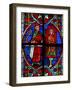 Window W209 Depicting the Statue of St Nicholas-null-Framed Giclee Print