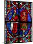 Window W209 Depicting the Statue of St Nicholas-null-Mounted Giclee Print