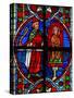 Window W209 Depicting the Statue of St Nicholas-null-Stretched Canvas