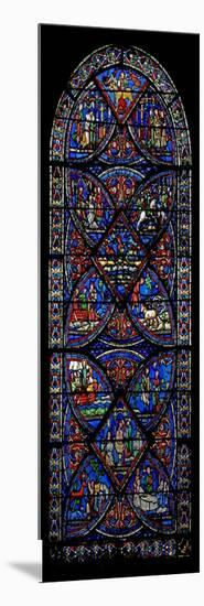 Window W21 Depicting Scenes from the Life of St Eustache-null-Mounted Giclee Print