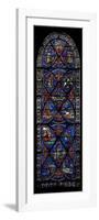 Window W21 Depicting Scenes from the Life of St Eustache-null-Framed Giclee Print