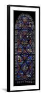 Window W21 Depicting Scenes from the Life of St Eustache-null-Framed Premium Giclee Print