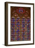 Window W210 Depicting the St James Window and the Legend of the 'Lost Dependant'-null-Framed Giclee Print