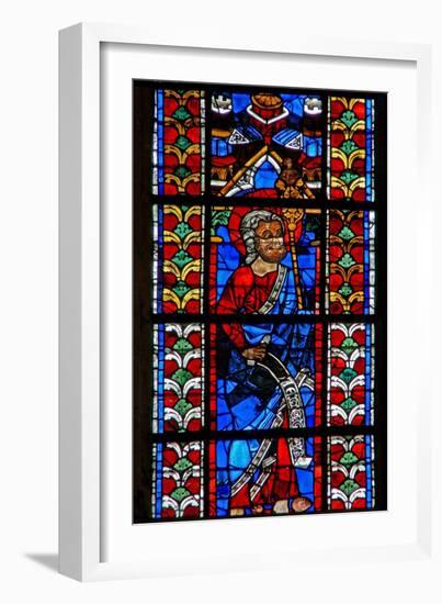 Window W211 Depicting St Jude-null-Framed Giclee Print