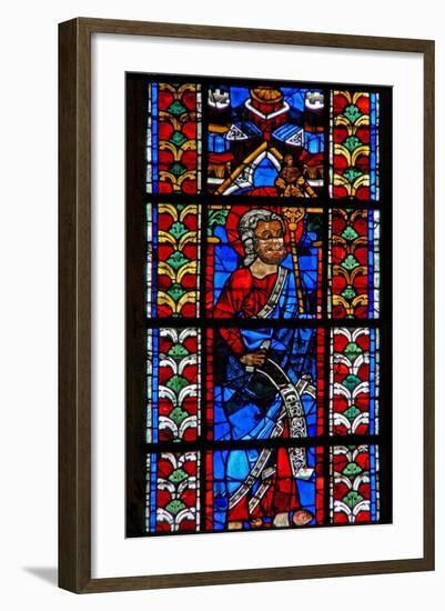 Window W211 Depicting St Jude-null-Framed Giclee Print