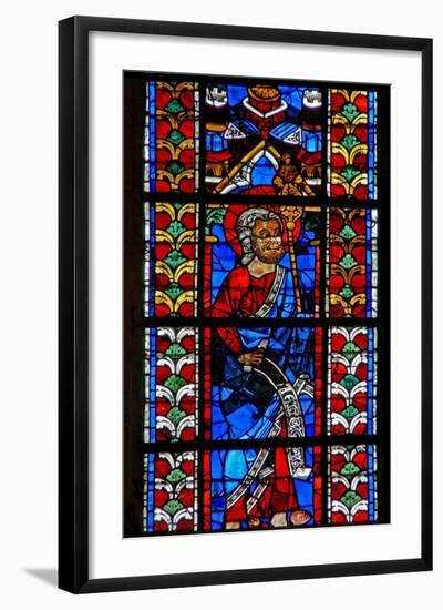 Window W211 Depicting St Jude-null-Framed Giclee Print